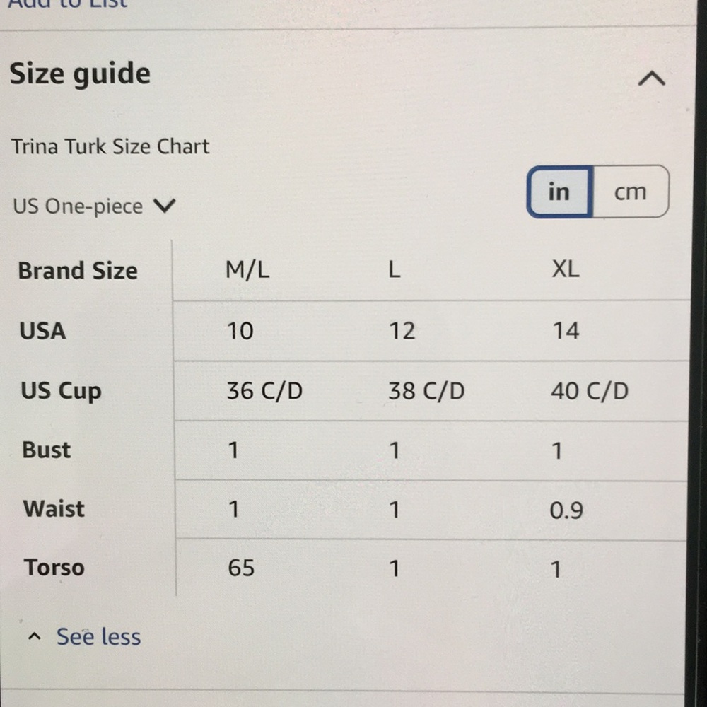 New Swimming suits Trina Turk size 14 - Picture 10 of 10